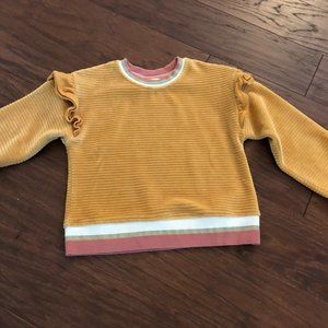 Matilda Jane Mustard Sweater